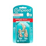 Compeed Blasenpflaster Mixpack – Hydrokolloid-Pflaster in verschiedenen Größen – gegen Blasen...
