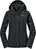 Schöffel Damen Jacket Gmund L, wind- und wasserdichte Regenjacke, atmungsaktive Outdoor Jacke,...