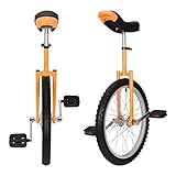 uyoyous Einrad 20 Zoll Unicycle Balance Training, Höhenverstellbar Einrad für Erwachsene Kinder...