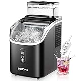 EUHOMY Eiswürfelmaschine für die Arbeitsplatte, 15 kg Eismaschine Ice Maker, 2L...