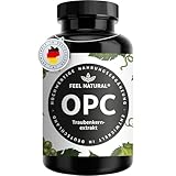 OPC Traubenkernextrakt – 240 Kapseln mit 1000mg OPC Extrakt – Höchster OPC Gehalt nach HPLC –...