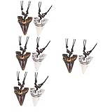 Frauenschmuck 6 PCs Hai Jungen Hawaiianische Männer für männliche Holzperlen Schmuck kühle...