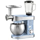KB ELEMENTS 3-in-1 Küchenmaschine - Multifunktions Küchenmaschine - Knetmaschine - 7,5 Liter 2000W...