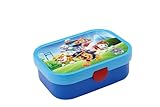 Mepal - Brotdose Kinder Campus - Bento Box Kinder - Brotdose Kinder mit Fächern & Gabel - Meal Prep...