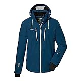 killtec Herren Skijacke/Funktionsjacke mit abzippbarer Kapuze und Schneefang KSW 44 MN SKI JCKT,...