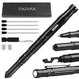 DAZAKA Tactical Pen Multitool Taktischer Stift mit LED, Böker Geschenkpaket Männer Spielzeug...