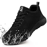 TANIELD Rutschfeste Arbeitsschuhe für Herren und Damen, atmungsaktiv, leicht, wasserabweisend,...