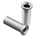 2 Stück Hohlschraube Spüle, M12 x 30 mm Hohlschraube Edelstahl Spülen Schraube Hohlschrauben,...