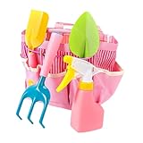 AWHAO Gartenwerkzeug-Set für Kinder, Pflanzenwerkzeuge, Garten-Set mit scharfen Sandwerkzeugen für...