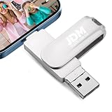 JDM Group USB-C-Stick, 4-in-1, 512 GB, kompatibel mit iPhone, Android, PC, Mac, OTG, USB 3.0, hohe...