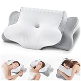 Nackenkissen Kopfkissen, Memory Foam Kissen Ergonomisches Kopfkissen, Nackenstützkissen für...