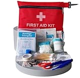 KOKOMALL Mini Erste-Hilfe-Set Auto, Reise & Zuhause – Kompaktes Notfallset mit 80+ Teilen inkl....