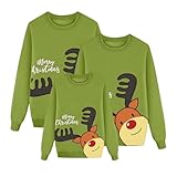 weihnachts paar Familienoutfits- Pyjama-Set, Matching Weihnachtsoutfit, langärmliges Oberteil und...