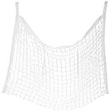 Kerbl Heunetz (Farbe weiß, für Ponys und Anhänger, L x B 90 x 60 cm, Maschenweite 3 x 3 cm,...