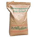 N.L Chrestensen 10kg Rasensamen Sport und Spiel für strapazierfähige Spielflächen, Hausgärten...