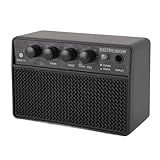 Bassverstärker 10 W Subwoofer BT Wiederaufladbarer Schwarzer Verstärker für Live Im Freien