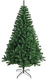 SOLAGUA NAVIDAD Künstlicher Weihnachtsbaum mit extra gefüllten Lamettablättern, 150–300cm Tanne...
