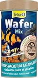 Tetra Wafer Mix - Fischfutter für alle Bodenfische (z.B. Welse) und Krebse, für gesundes Wachstum...
