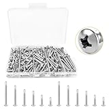 200 Stück Blechschrauben Selbstschneidende Schrauben Edelstahl Schrauben Sortiment Kit,...
