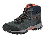 Lico Herren Milan Trekking- & Wanderstiefel, Anthrazit Orange, 46 EU