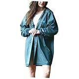 BESPORTBLE Wiederverwendbarer Dicker Regenmantel Für Erwachsene Modischer Winddichter Poncho Mit...
