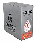 Bolero ICE TEA MIX | 24x8g I Erfrischendes Zuckerfreies Getränkepulver mit Stevia gesüßt | für...