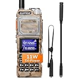 BAOFENG UV-25 Tri-Power Amateur Funkgerät Handgerät, 11W Langstrecken Radio, UHF VHF FM Air...