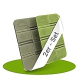 Alpenwert SITZKISSEN Outdoor Faltbar [2er Set] - Wasserdicht und Wetterfest, Ideal für Wandern,...