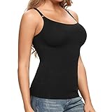 Joyshaper Damen Unterhemd Bauch Weg Camisole Top Figurformendes Trägertop Body Shaper Shaping Hemd...