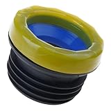 Toilettenüberlauf Dichtungsringe Bodenauslass Abflussrohrflansch Badezimmer...