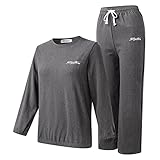 XYNSNDB Damen Thermounterwäsche Extra Warm Merino - Skiunterwäsche Damen Set Baumwolle...