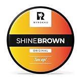 BYROKKO Shine Brown Bräunungsbeschleuniger Sonnencreme (210 ml), Bräunungscreme Wirksam in...