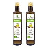 GreatVita Bio Hanföl, 100% rein & kaltgepresst, (2x 500ml) Hanfsamenöl hoher Anteil an Omega 3 & 6...