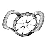 Ananasschneider, tragbares Zwiebelschneider, kompakt, 2-in-1, spülmaschinenfest, Entkerner und...