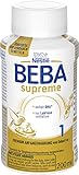 BEBA Nestlé BEBA SUPREME 1 Anfangsmilch: trinkfertige Portionsflaschen, mit Omega 3, 1er Pack (1 x...