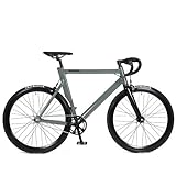 bonvelo Singlespeed & Fixie Bike RAKEDE Kedde Asphalt Rahmengröße 59cm (Modell 2023)
