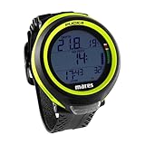 Mares Puck 4 Tauchcomputer - Luft und Nitrox, Farbe:gelb