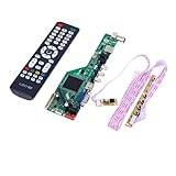 HWVSRKCO 1Set LCD TV Motherboard Stick Bord RR52C.03A Unterstützt DVB-T DVB-T2 Mit Schlüssel...