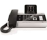 Gigaset DX800A Schnurgebundenes All-In-One DECT-Telefon mit großem Farbdisplay, ISDN-Anschluss für...