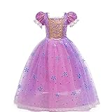 Belle & Moana® Prinzessinnen-Kostüme für Mädchen – Rapunzel Princess Dress Up Prinzessin Kleid...