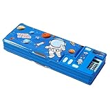 Pop-Up-Bleistiftbox – Kinder-Hausaufgaben-Schreibwaren-Box, Schreibtisch-Schreibwaren-Etui,...