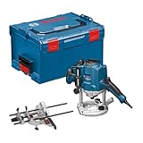 Bosch Professional Oberfräse GOF 1250 CE (inkl. Maulschlüssel 19 mm, Parallelanschlag mit...