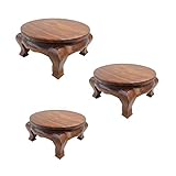 Oriental Galerie Opiumtisch Tisch Beistelltisch Massiv Holz Couchtisch Rund Natur Thailand,...