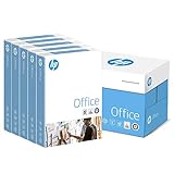 HP Kopierpapier Office CHP110: 80 g DIN-A4, 2500 Blatt (5x500) matt, weiß – Allround Kopierpapier...