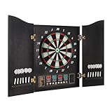 Dartautomat Elektronisch, Dartboard mit LED-Anzeigen, 27 Verschiedene Spiele, 243 Spielvarianten...