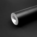 Hode Kunstleder Selbstklebend Schwarz 44x300cm Leder Reparatur Set Patch PU Lederoptik Lederflicken...
