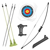 VALYPANOR Bogenschießen Recurve Bogen und Pfeil Jugendbogen Set, Bogenschießen Anfänger Geschenk...
