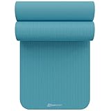 Hop-Sport Gymnastikmatte 190 x 60 cm x 2 cm, Sportmatte - gelenkschonend & rutschfest, Fitnessmatte...