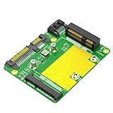 Beelooom Dual Msata SSD auf Dual SATA3 Adapterkarte Ersatzteile für Desktop-PC