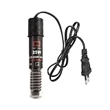 GERUI 25W Mini Aquarium Heizstab,Thermostat Aquarium Schildkrötenheizung für kleine Aquarien Für...